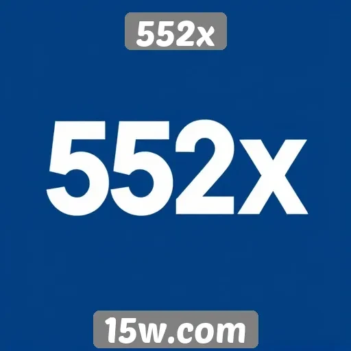 Dados sobre a audiência do site 552x