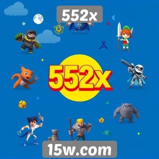 Análise da diversidade de jogos no site 552x