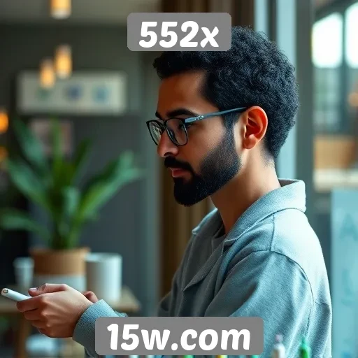 Características de usabilidade do 552x para novos usuários